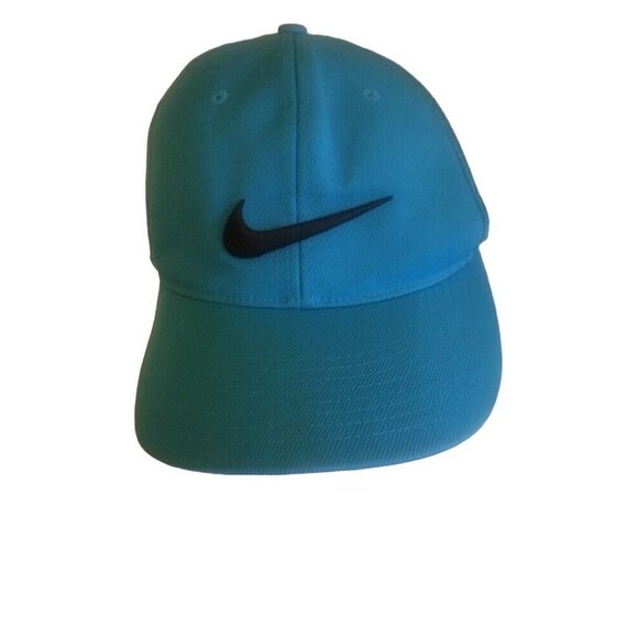 NIKE Golf Flexfit Blue Cap Hat Fitted Size M/L - Picture 1 of 7
